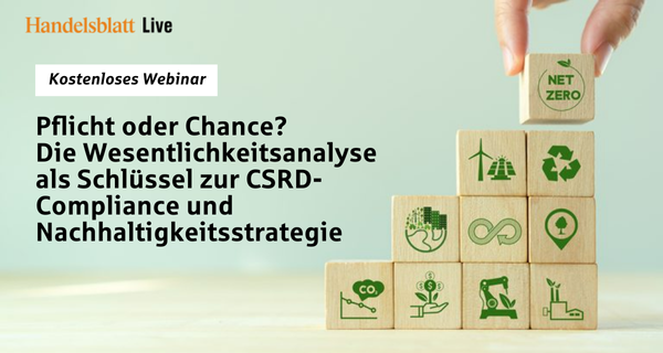Die Wesentlichkeitsanalyse Pflicht oder Chance?