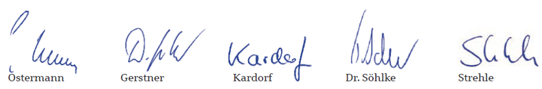 Signature of the Executive Board of Deutsche Leasing Signature of the Executive Board of Deutsche Leasing