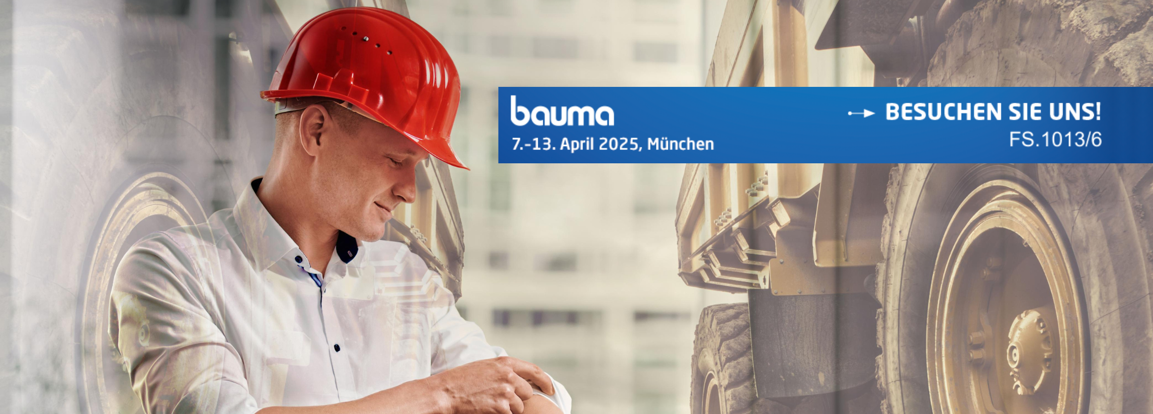 Für Sie auf der bauma