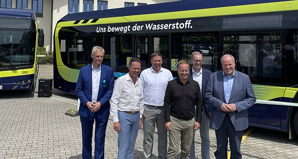 Wasserstoffbusse für Bayern