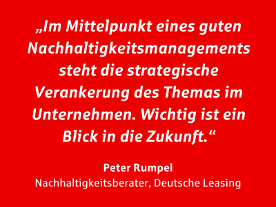 Unser Nachhaltigkeitsmanager erklärt