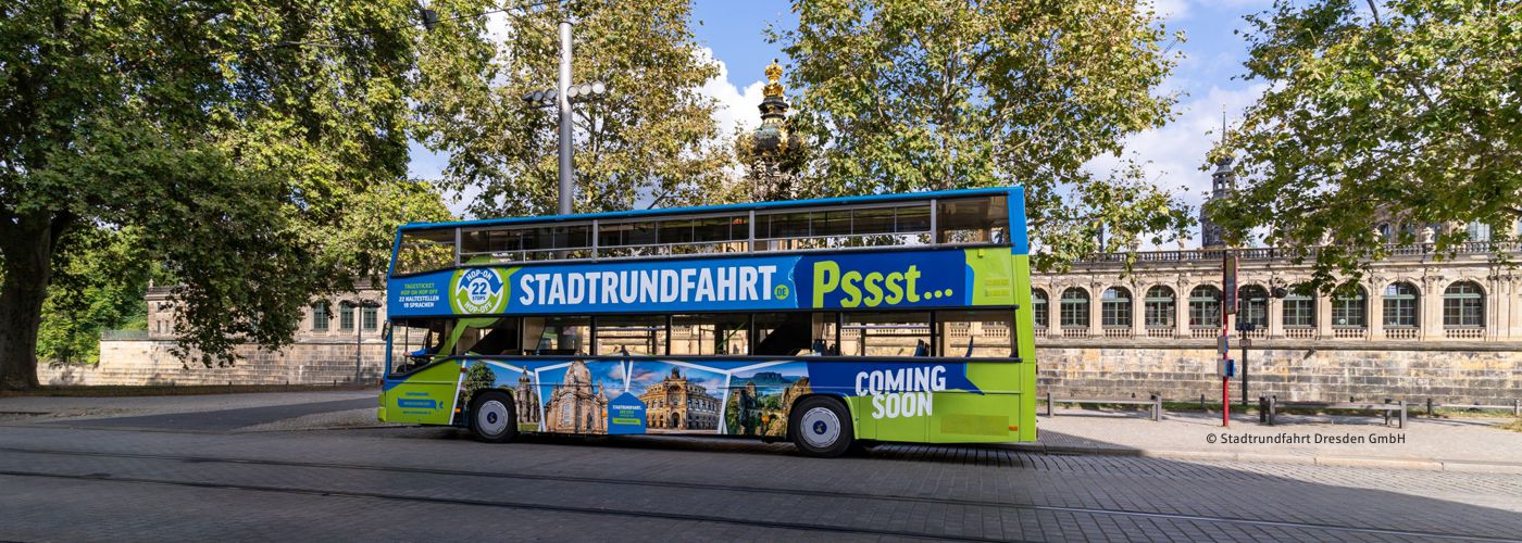 Die Dresdner “Stadtrundfahrt” rüstet historische Doppelstockbusse auf E-Mobilität um 