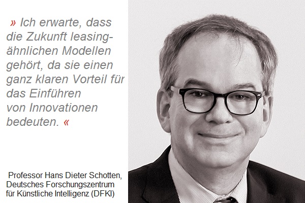 Professor Hans Dieter Schotten, Leiter des Bereichs "Intelligente Netze" am Deutschen Forschungszentrum für Künstliche Intelligenz (DFKI) in Kaiserslautern